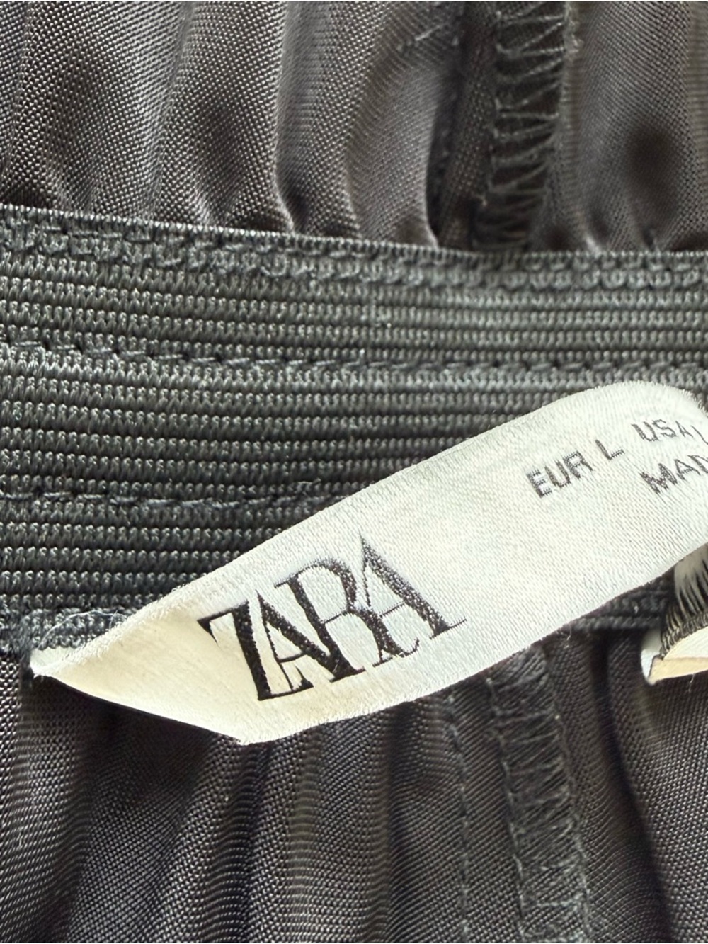NEW!!! Zara women wide leg pants size L - Picture 6 of 9